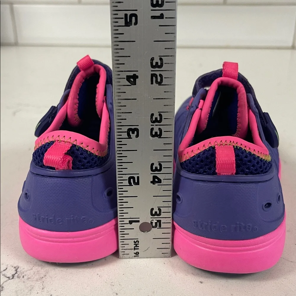 Stride Rite Girls Little Kid Made2play Phibian Sneaker Sandal Size 9 Purple Pink